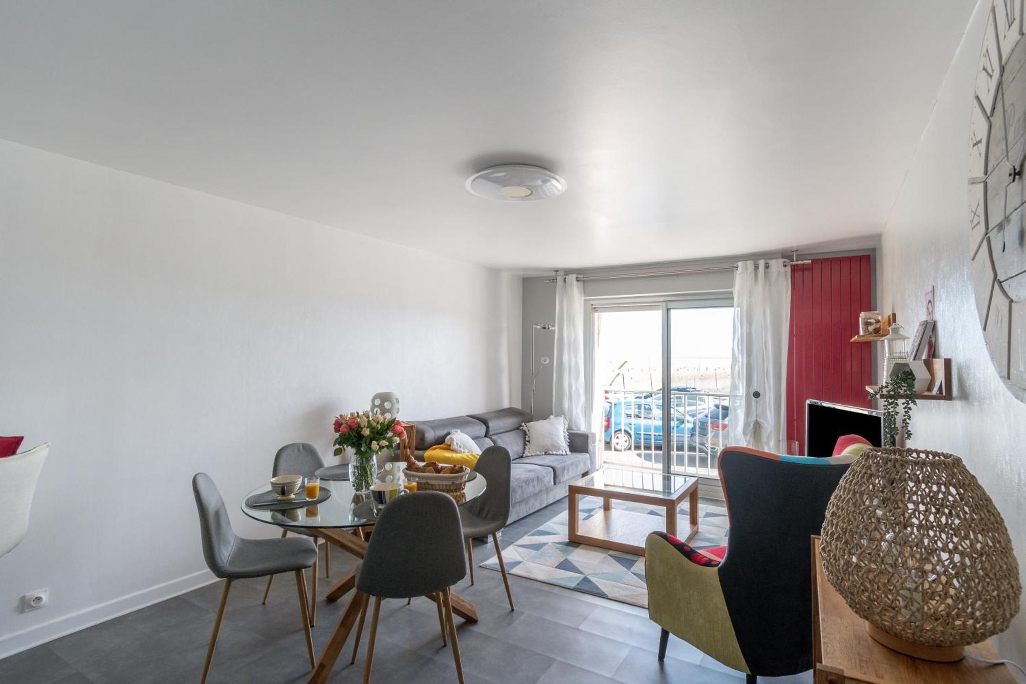 Au Bruit Des Vagues Apartment Binic Exterior photo
